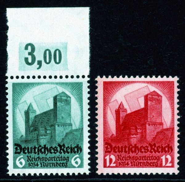 Germany 1934 SG.543-545 U/M