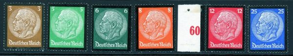 Germany 1934 SG.545-550 U/M (2)