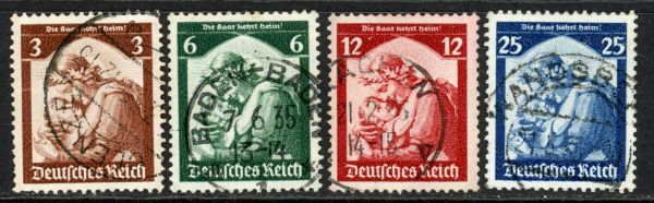 Germany 1935 SG.562-565 F/U