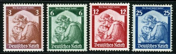 Germany 1935 SG.562-565 U/M (2)