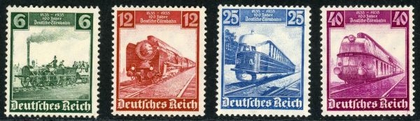 Germany 1935 SG.577-580 U/M