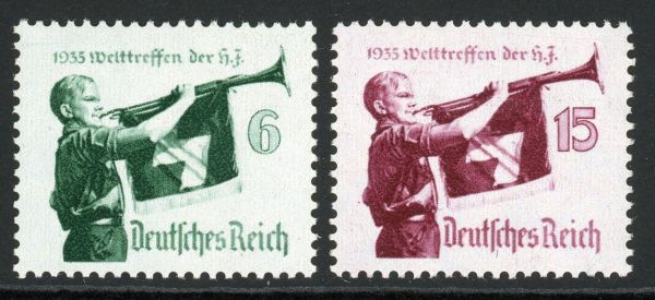 Germany 1935 SG.581-282 U/M