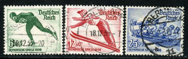 Germany 1935 SG.597-599 F/U