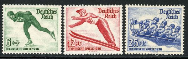 Germany 1935 SG.597-599 U/M