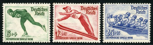 Germany 1935 SG.597-599 U/M (2)