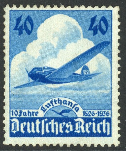 Germany 1936 SG.600 U/M