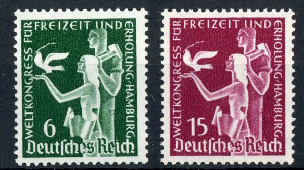 Germany 1936 SG.619-620 U/M