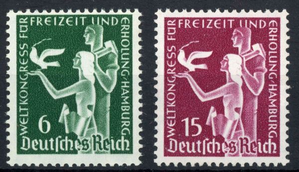 Germany 1936 SG.619-620 U/M