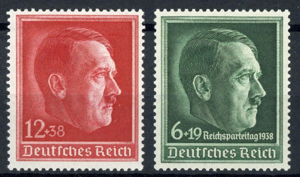 Germany 1938 SG.652 & SG.660 U/M