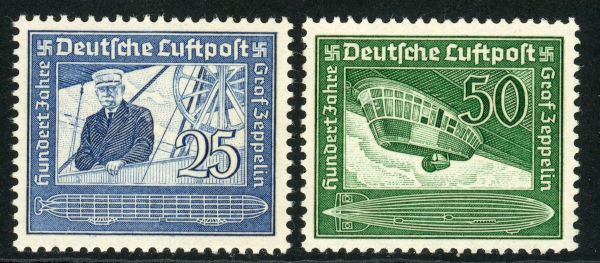 Germany 1938 SG.657-658 U/M