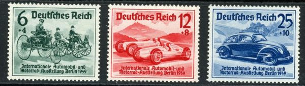 Germany 1939 SG.674-676 U/M