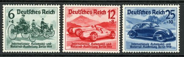 Germany 1939 SG.674-676 U/M (2)