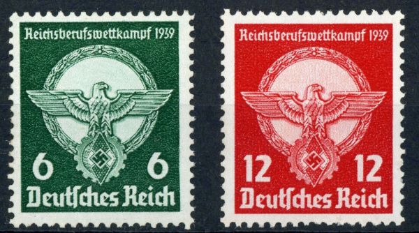 Germany 1939 SG.677-678 U/M