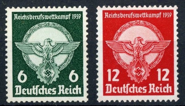 Germany 1939 SG.677-678 U/M