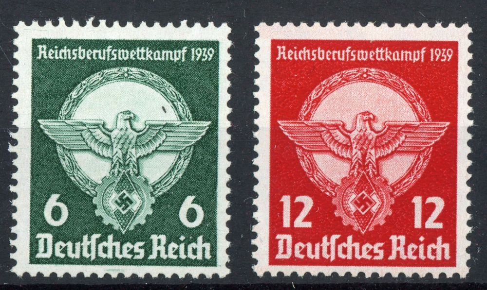 Germany 1939 SG.677-678 U/M