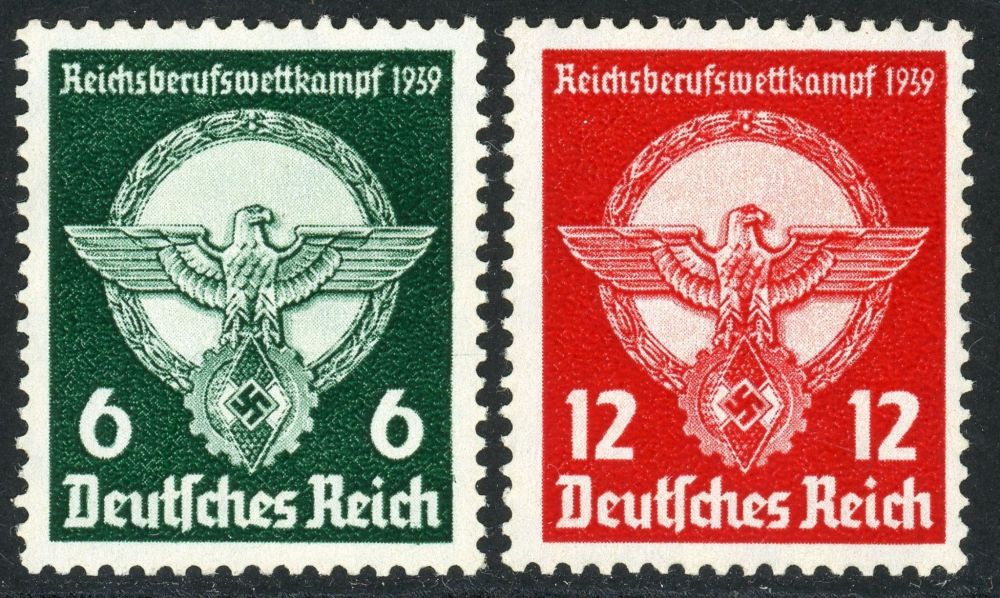 Germany 1939 SG.677-678 U/M (1)