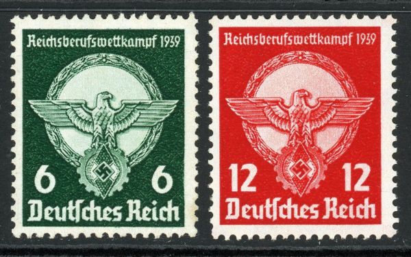 Germany 1939 SG.677-678 U/M (2)