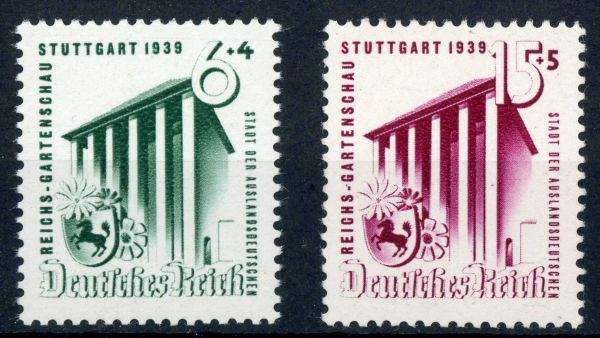 Germany 1939 SG.680-681 U/M