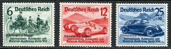 Germany 1939 SG.683-685 U/M