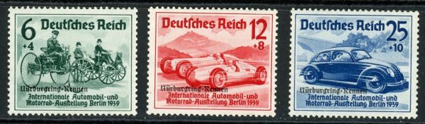 Germany 1939 SG.683-685 U/M