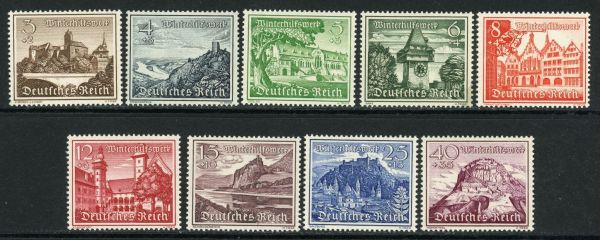 Germany 1939 SG.704-717 U/M (2)