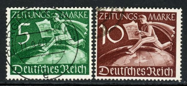 Germany 1939 SG.N727-N728 F/U