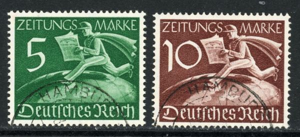 Germany 1939 SG.N727-N728 F/U (2)