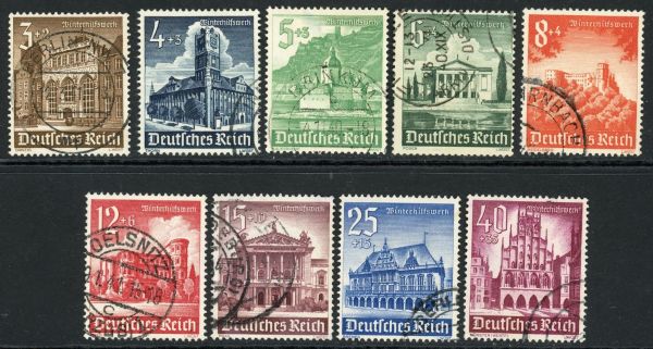 Germany 1940 SG.739-747 F/U