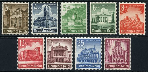 Germany 1940 SG.739-747 U/M