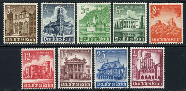 Germany 1940 SG.739-747 U/M