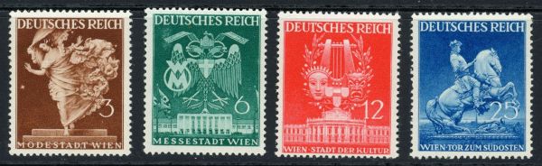 Germany 1941 SG.756-759 U/M