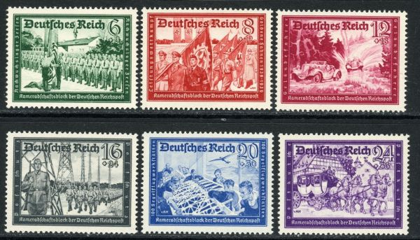 Germany 1941 SG.761-766 U/M (2)