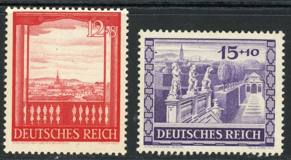 Germany 1941 SG.790-791 U/M