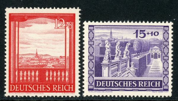 Germany 1941 SG.790-791 U/M (2)