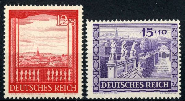 Germany 1941 SG.791-792 U/M