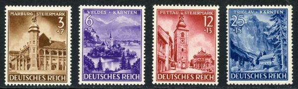 Germany 1941 SG.792-795 U/M