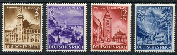 Germany 1941 SG.792-795 U/M