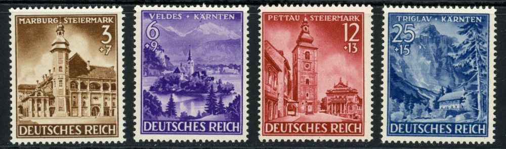 Germany 1941 SG.792-795 U/M