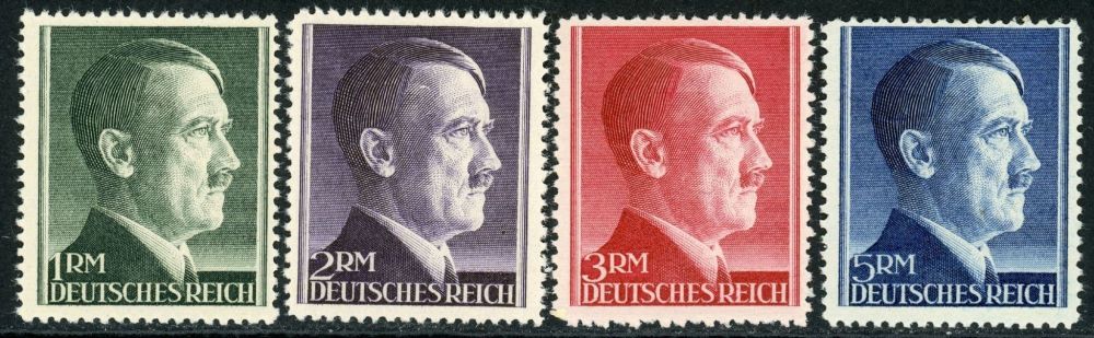 Germany 1942-44 SG.799-802 U/M perf 12.5