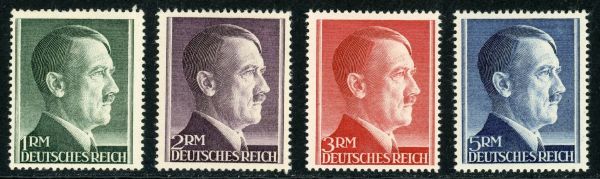 Germany 1942-44 SG.799a-802a P14 U/M