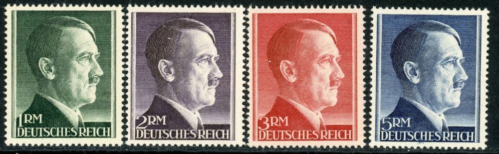 Germany 1942-44 SG.799a-802a U/M perf 14