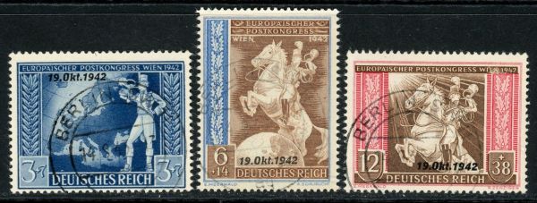 Germany 1942 SG.813-815 F/U