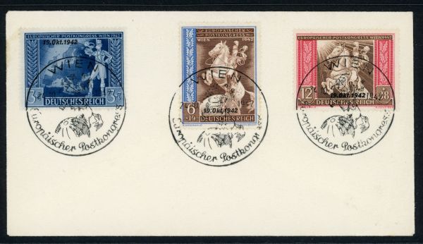 Germany 1942 SG.813-815 F/U (2)