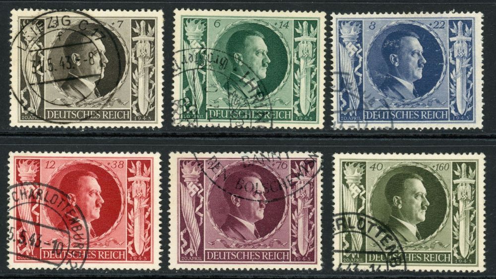 Germany 1943 SG.832-837 F/U