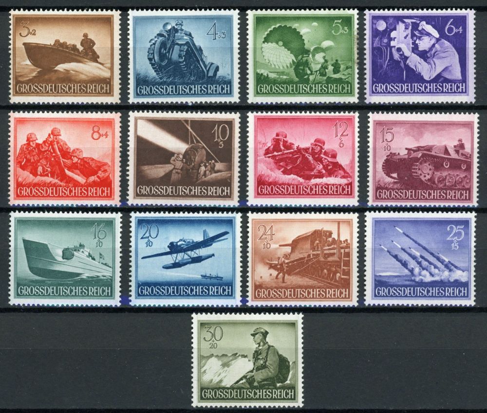 Germany 1944 SG.861-873 U/M