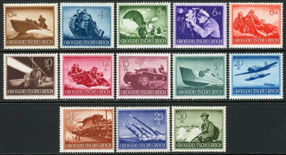 Germany 1944 SG.861-873 U/M (1)