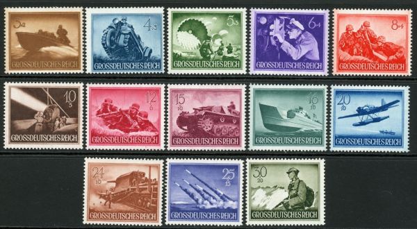 Germany 1944 SG.861-873 U/M (2)