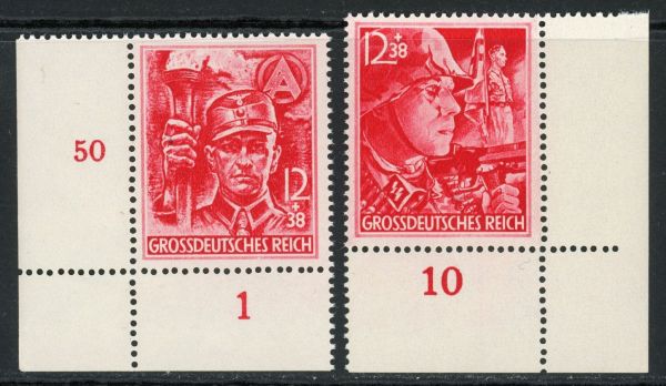 Germany 1945 SG.897-898 U/M