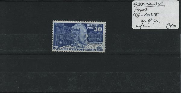 Germany 1949 SG.1038 U/M