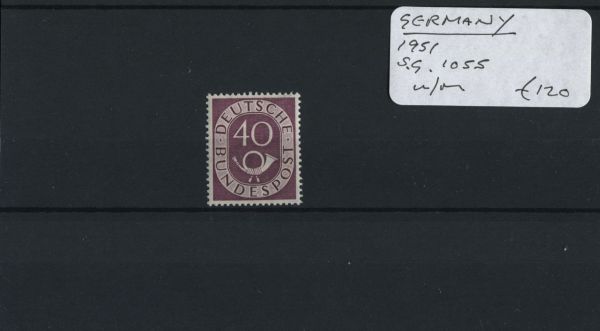 Germany 1951 SG.1055 U/M